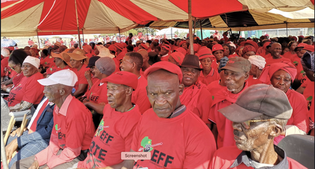 Malema’s four-province weekend sprint is also a social networks dream
