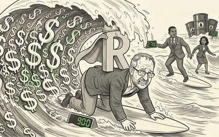All hail the mighty rand (and thank the Fed)
