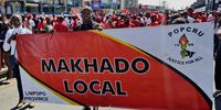 Members of the Police Prisons and Civil Rights Union joined the national call to march against rising food prices in Polokwane, Limpopo on Wednesday. (Photo: Mokgadi Mogy Mashako)