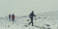 Mountain enthusiasts tackle Mnweni Mountain Marathon through the snow this past weekend (1 May).